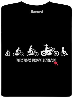 Bikers evolution dětské tričko Black