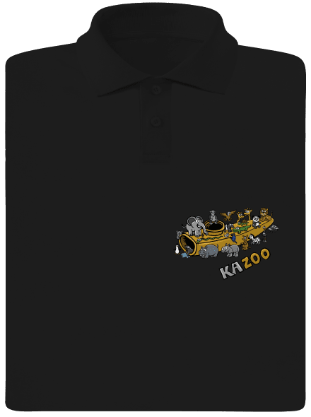 KaZoo pánská polokošile Black