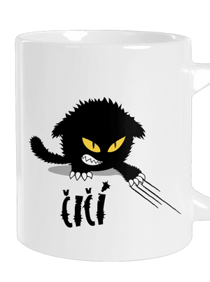 Čičina velký hrnek White