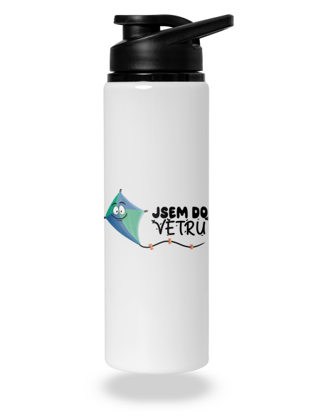 Do větru lahev na vodu White