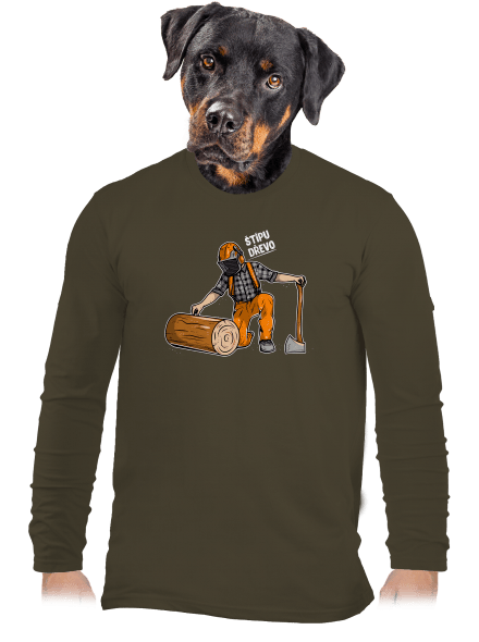 Dřevorubec pánské dlouhý rukáv Urban Khaki