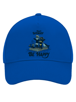 Don't worry kšiltovka baseballka Bright Royal