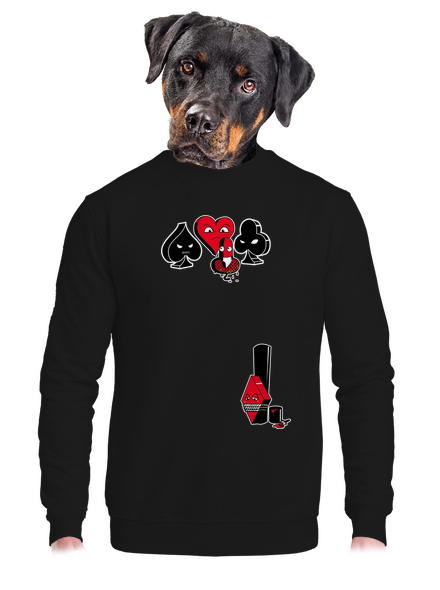 Vetřelec unisex mikina bez kapuce Black