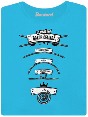 Roxor čelindž dámské tričko s lemem Blue Atol