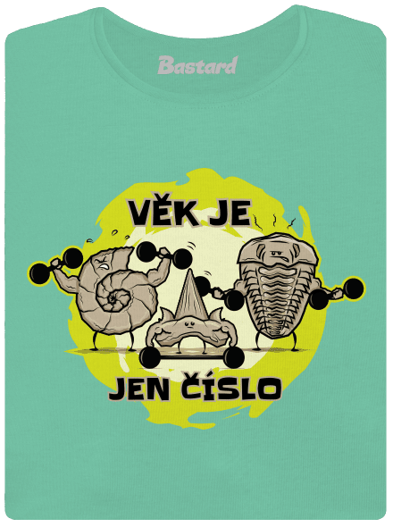 Věk je jen číslo dámské tričko premium Mint Mal