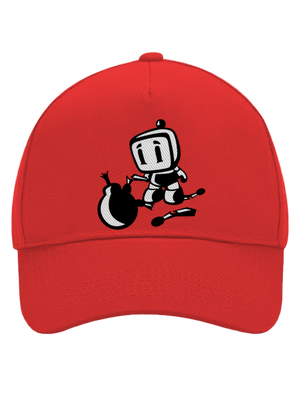 Bomberman kšiltovka baseballka Classic Red