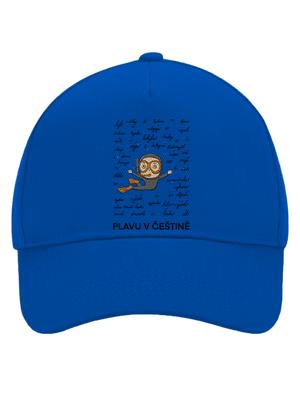 Plavu v češtině kšiltovka baseballka Bright Royal