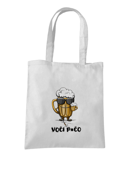 Voči p*čo taška White