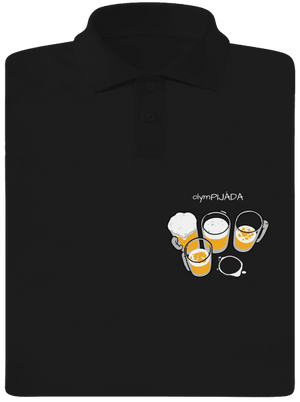 Pijáda pánská polokošile Black