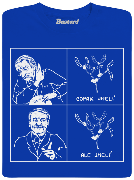 Cimrman: Copak jmelí pánské dlouhý rukáv Royal Blue