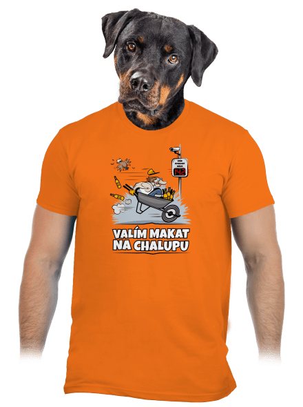 Valím na chalupu pánské tričko Orange
