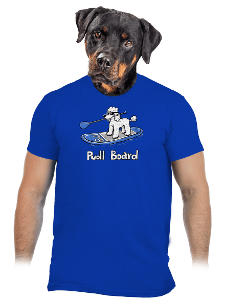Pudl board pánské tričko Royal Blue