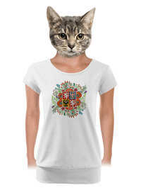 dámské tričko s lemem