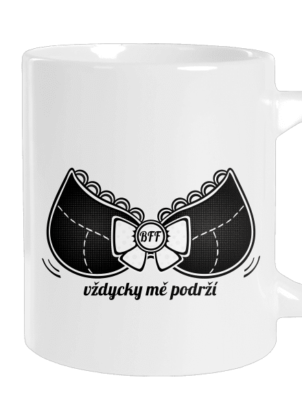 Podprsenka velký hrnek White