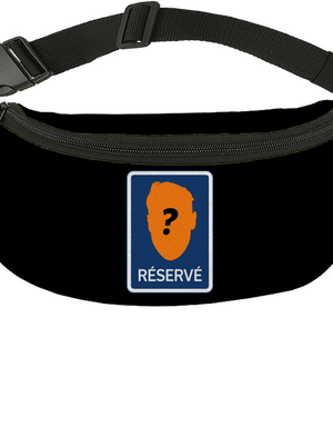 Značka réservé ledvinka Black