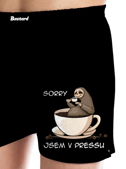 V pressu pánské trenky Black