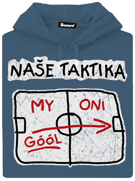Naše taktika dámská mikina klokanka Denim