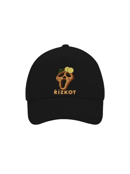 Řízkot kšiltovka baseballka Black