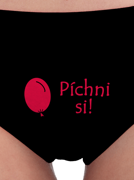 Píchni si dámské kalhotky Black