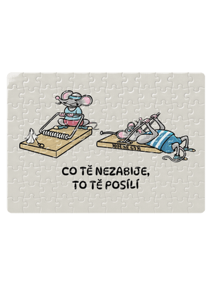 Co tě nezabije puzzle White
