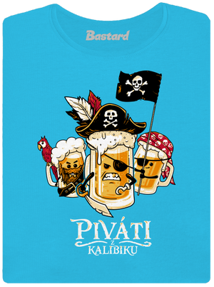 Piváti z Kalibiku dámské tričko Blue Atol