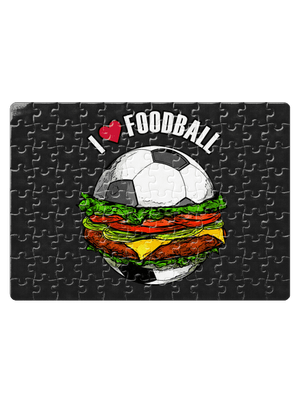 Foodball puzzle White