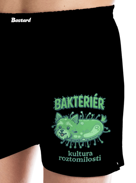 Bakteriér pánské trenky Black
