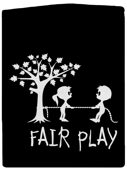Fair play dámská mikina na zip Black