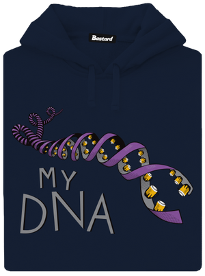 My DNA pánská mikina klokanka Navy