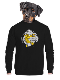 unisex mikina bez kapuce