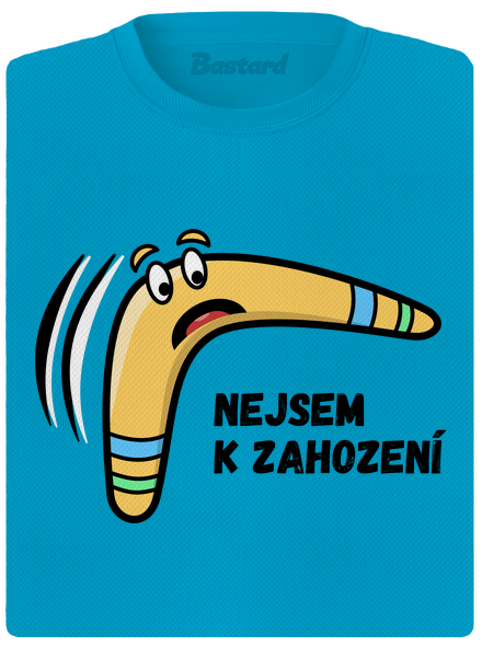 Nejsem k zahození dámské sportovní tričko Blue Atol