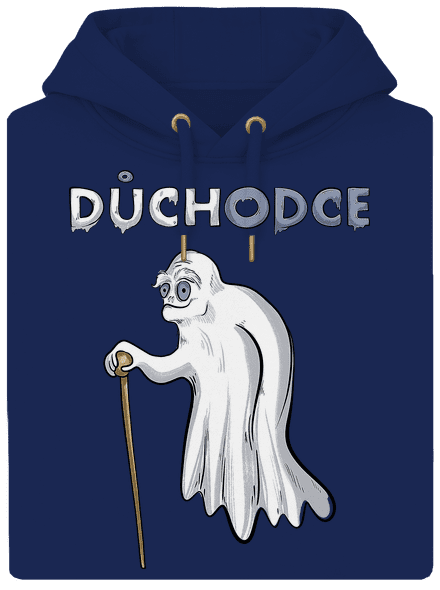 Duch důchodce unisex mikina premium Navy
