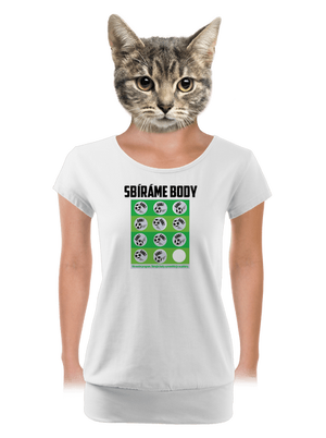 dámské tričko s lemem