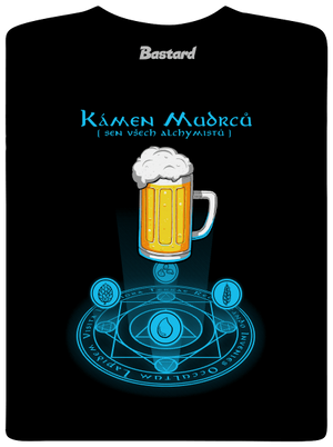 Kámen Mudrců pánské dlouhý rukáv Black