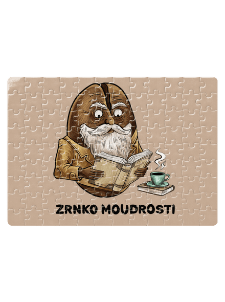 Zrnko moudrosti puzzle White