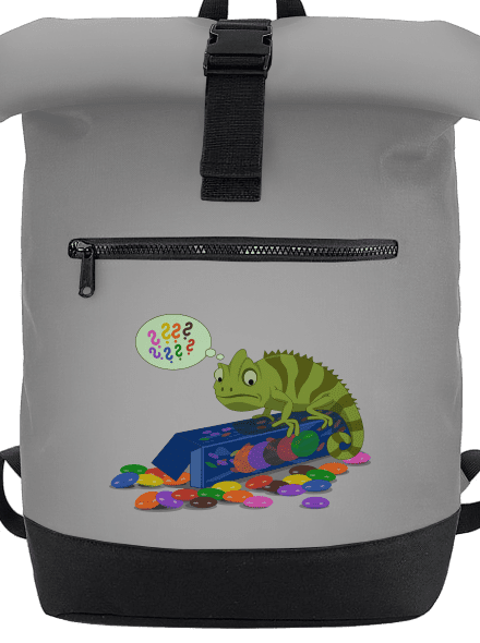 Zmatený chameleon batoh Grey Marl