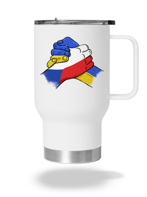 Ukrajina - Podpora termohrnek White