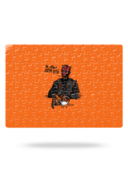 Jsem sith puzzle White
