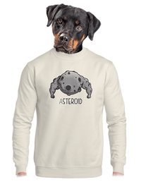 unisex mikina bez kapuce