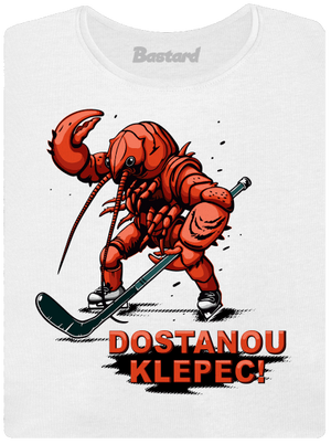 Dostanou klepec dámské tričko premium White