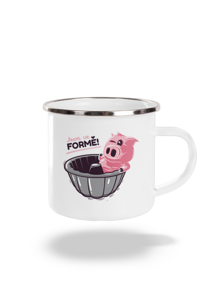Ve formě plecháček White