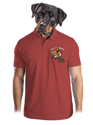 Wago svorka pánská polokošile Burgundy