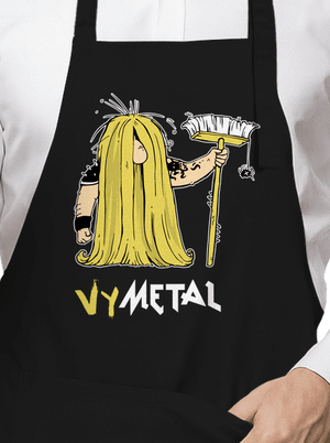 Metalista zástěra Black