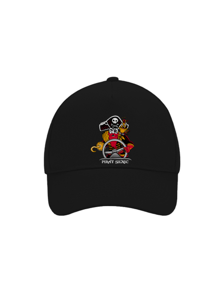 Pirát silnic kšiltovka baseballka Black