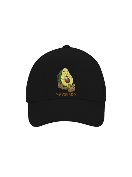Kávokádo kšiltovka baseballka Black