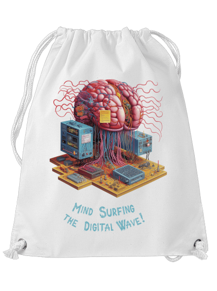 Mind surfing the digital wave vak White