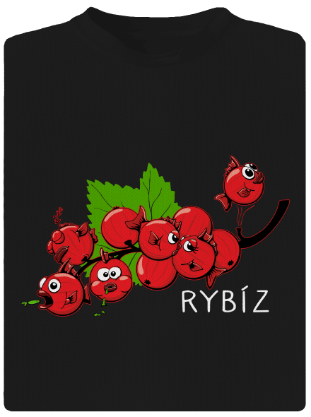 Rybíz dětské sportovní tričko Black