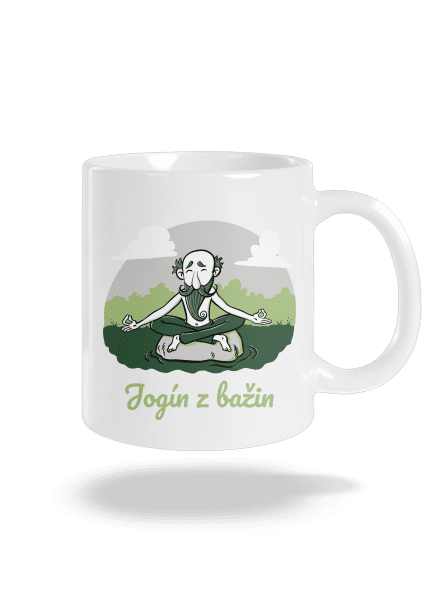 Jogín z bažin klasický hrnek White