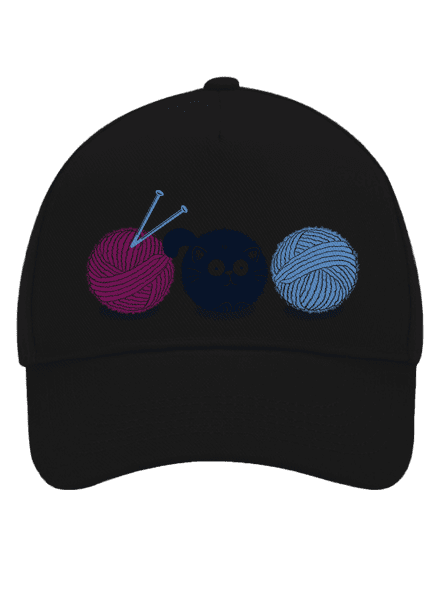 Klubíčko kšiltovka baseballka Black