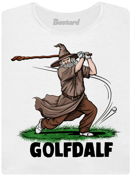Golfdalf dámské tričko s lemem White